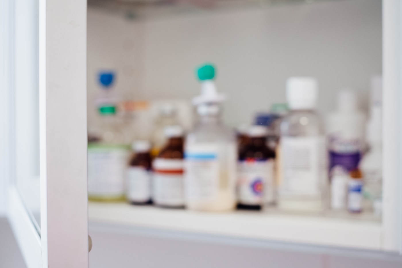 Pharmacist assisting a customer at a pharmacy counter